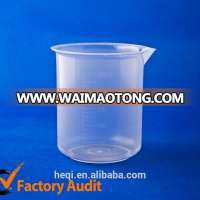 laboratory plastic beakers